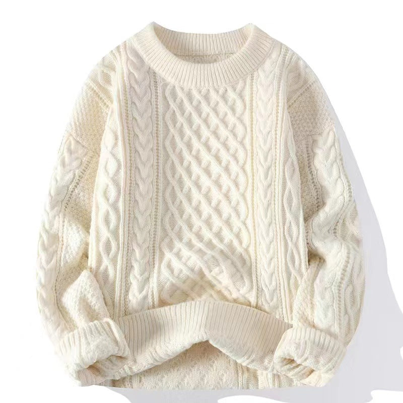Damen Grobstrickpullover mit Zopfmuster Drune 1787964300