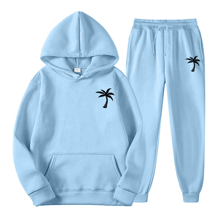 Damen Bequemer Hoodie und Jogginghose Set Drune
