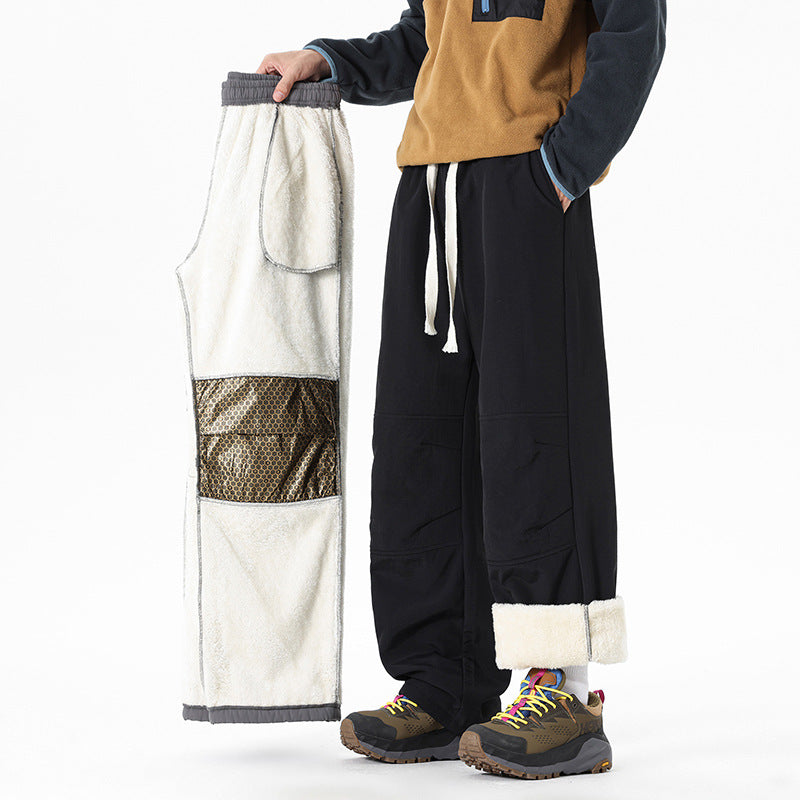 Herren Stylische und Bequeme Fleece-Hose