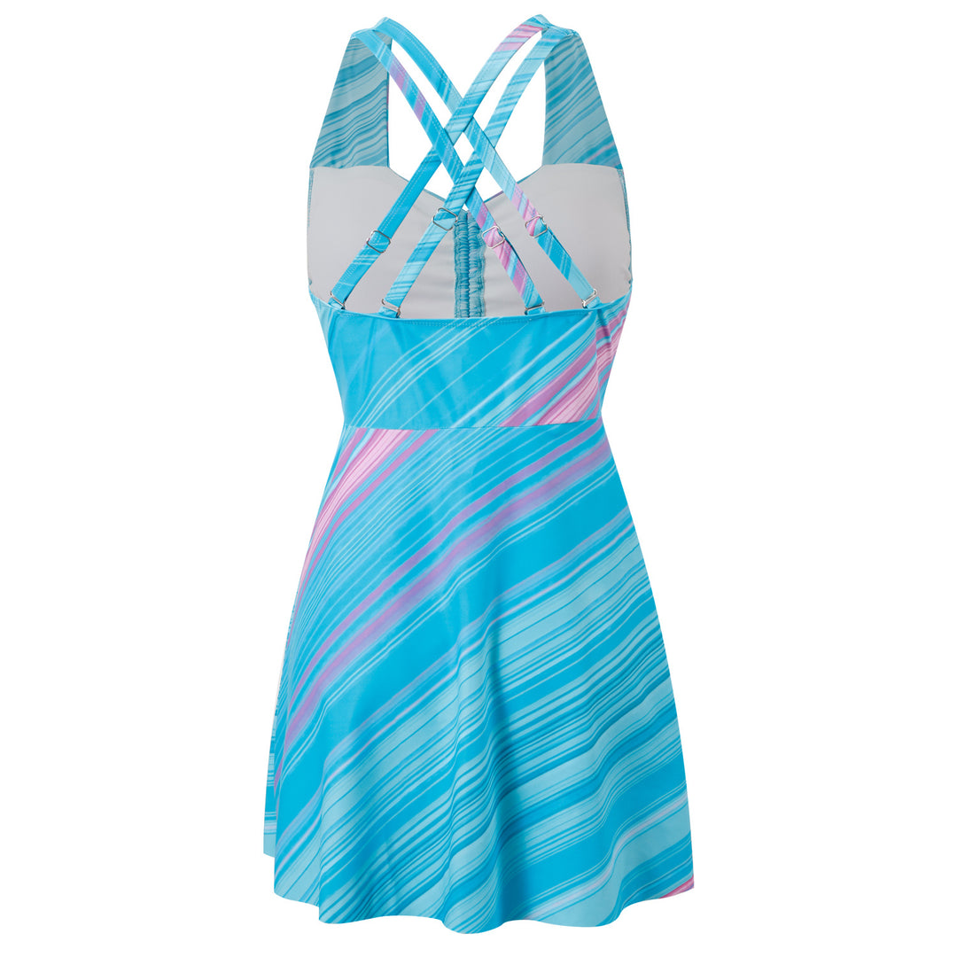 Damen Sportliches Strandkleid Drune