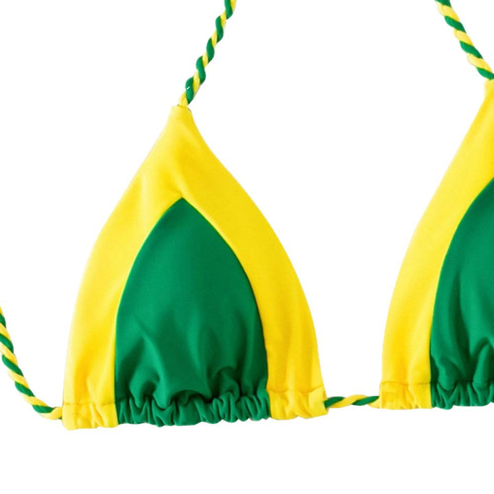 Damen Triangel-Bikini mit verspieltem Wickelrock Drune