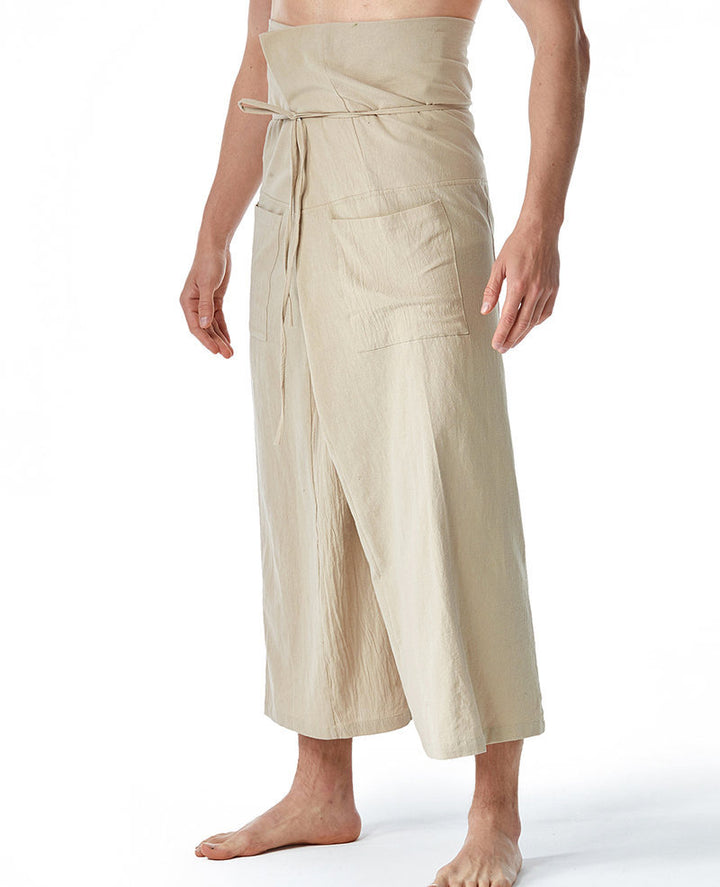Herren Relaxed Fit Utility Wickelrock Drune