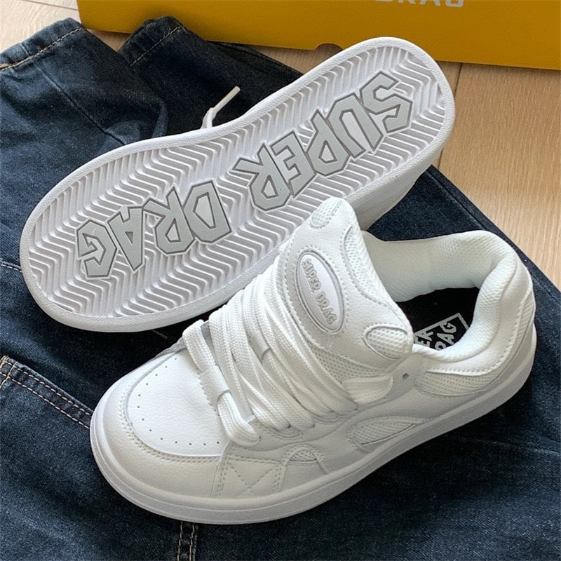 Damen Sneakers mit gepolstertem Einstieg und rutschfester Sohle Drune
