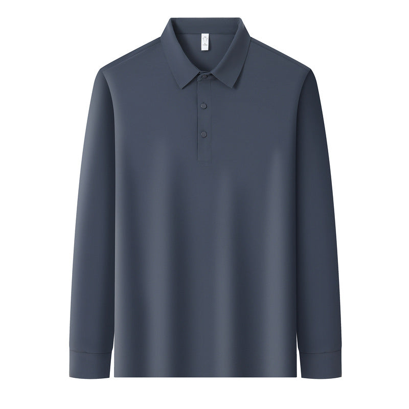 Herren Poloshirt mit langen Ärmeln Drune