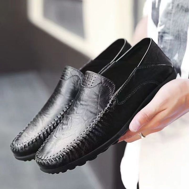 Herren Elegante Mokassins aus weichem Leder Drune
