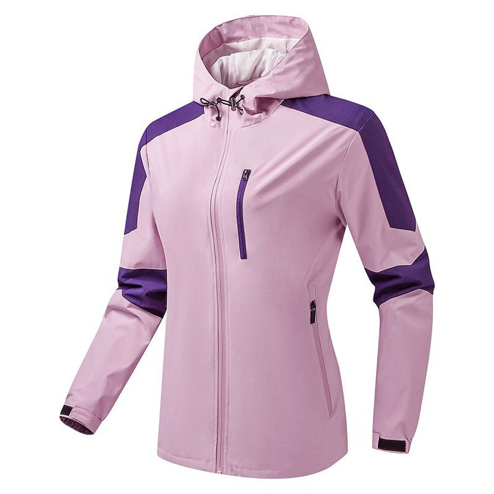 Herren Atmungsaktive Softshell‑Hardshell‑Hybridjacke mit Kapuze und wasserdichten Reißverschlusstaschen Drune
