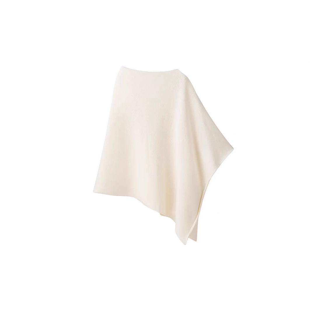 Damen Poncho aus weichem, hochwertigem Material mit elegantem Schnitt Drune