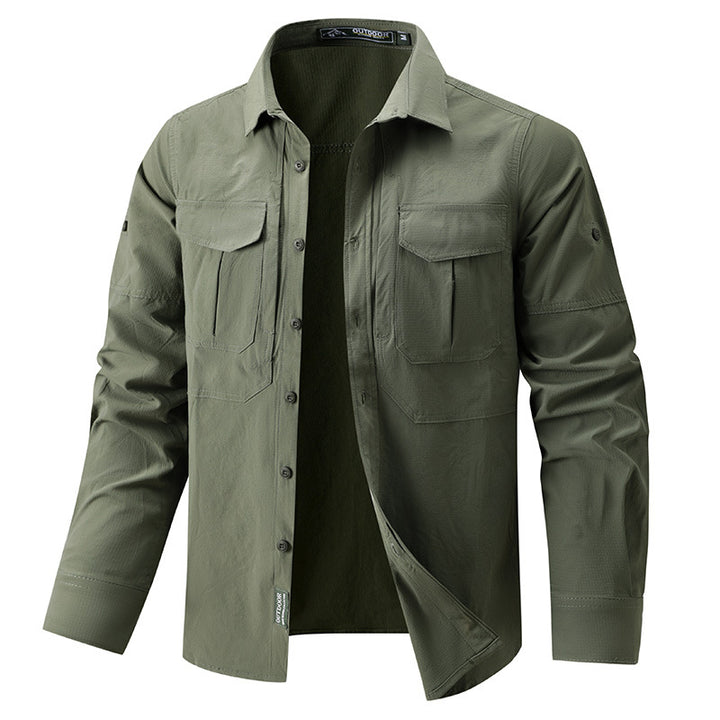 Herren Multifunktionales Outdoor-Funktionshemd Drune