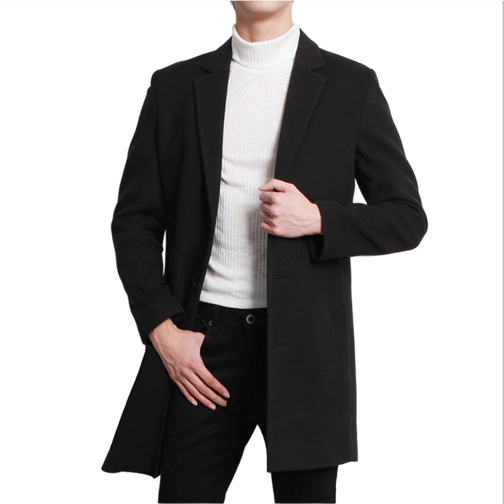 Herren Eleganter und moderner Mantel Drune