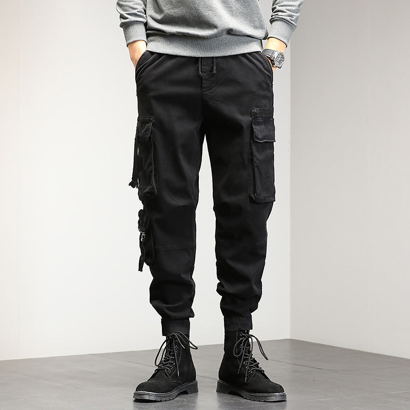 Herren Slim‑Tapered Cargo‑Jogginghose Drune