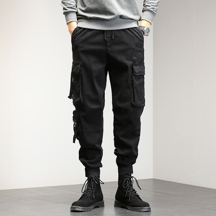 Herren Slim‑Tapered Cargo‑Jogginghose Drune