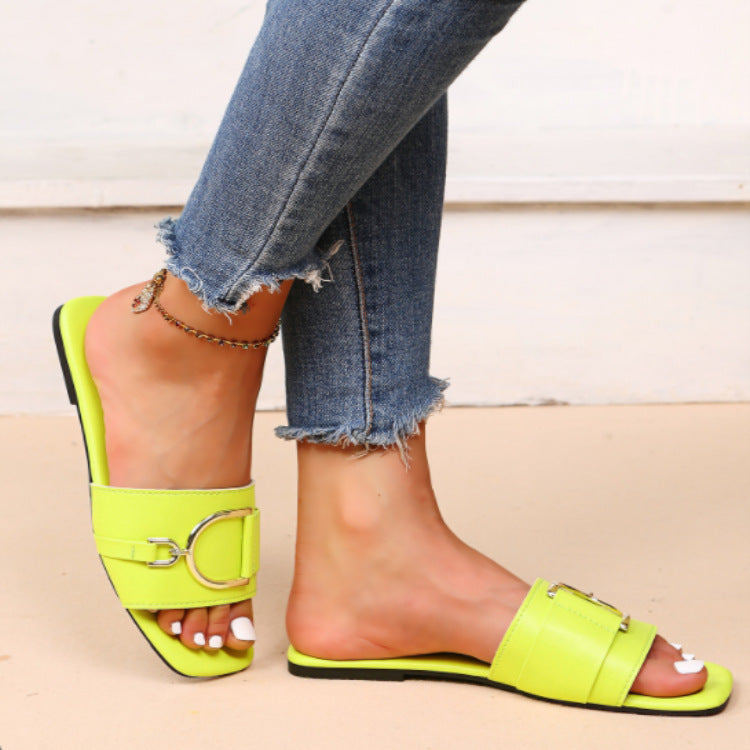 Damen Komfortable Sandalen mit eleganten Schnallen Drune
