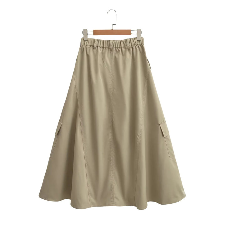 Damen Cargo-Rock mit praktischen Taschen und elegantem Schnitt Drune