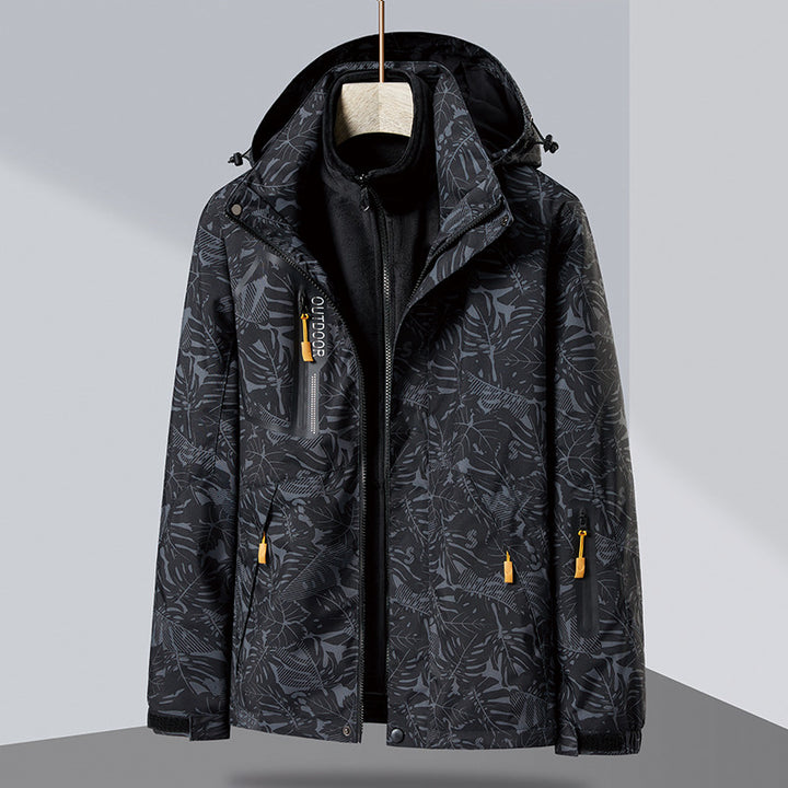Herren Technische wetterfeste Outdoor-Jacke Drune