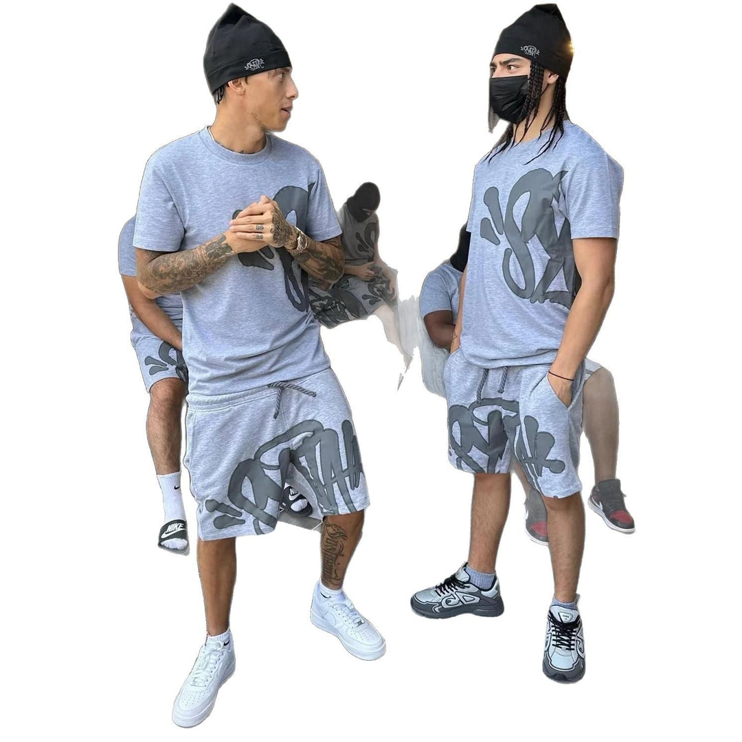 Herren lässiges Sportanzug-Set Drune