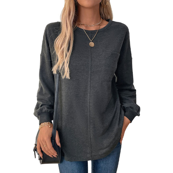 Damen Legeres Langarmshirt Drune