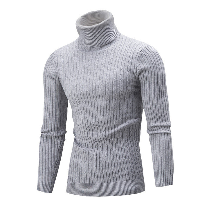 Herren Rollkragenpullover aus hochwertigem Strick Drune