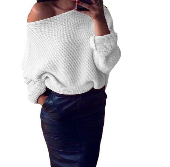 Damen Grobstrickpullover mit hohem Kragen und Zopfmuster Drune