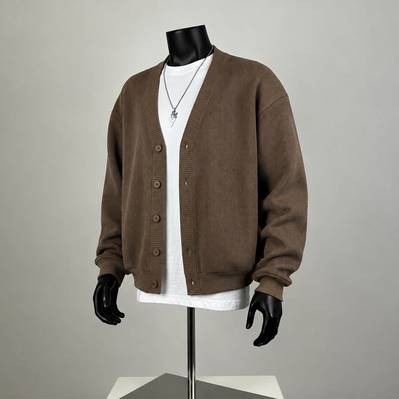 Herren Schicker Strickcardigan Drune