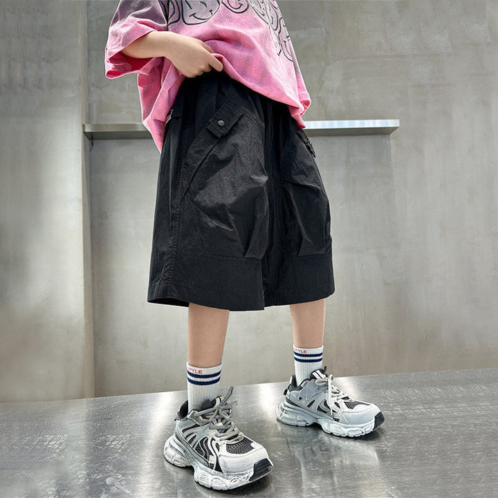 Unisex lässige Cargo-Shorts von Drune