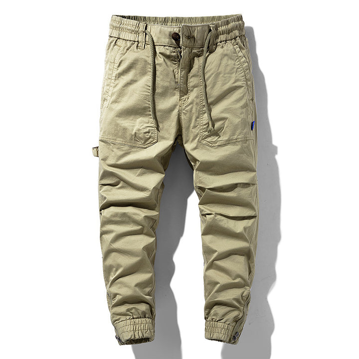Herren Multifunktions-Cargojoggerhose mit elastischem Komfortbund, Karabiner‑Loop und Zipper-Knöchel Drune