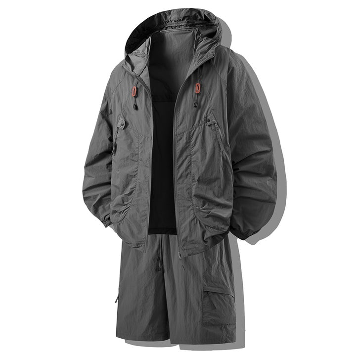 Damen Leichtgewichtige Outdoor-Jacke mit Shorts