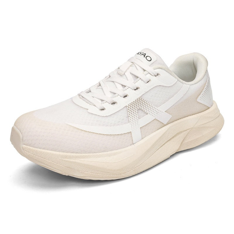 Herren Dämpfender Running-Sneaker mit hoher Sprengung und atmungsaktivem Strickoberteil Drune