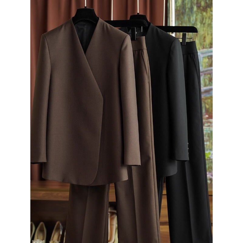 Damen Modisches und elegantes Blazer-Set Drune