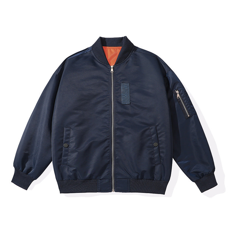Herren Leichte Flieger-Bomberjacke mit wasserabweisender Shell und Kontrastfutter Drune