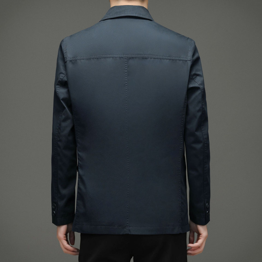 Herren elegante Übergangsjacke mit praktischen Taschen und modernem Schnitt Drune