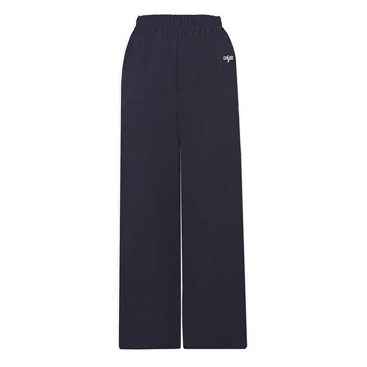 Damen Sportliche Freizeithose mit elastischem Bund und weitem Bein Drune