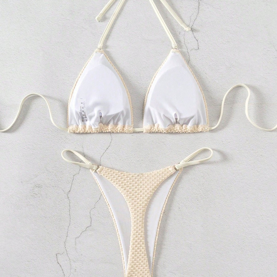 Damen Triangel-Bikini mit strukturierter Innenausstattung Drune
