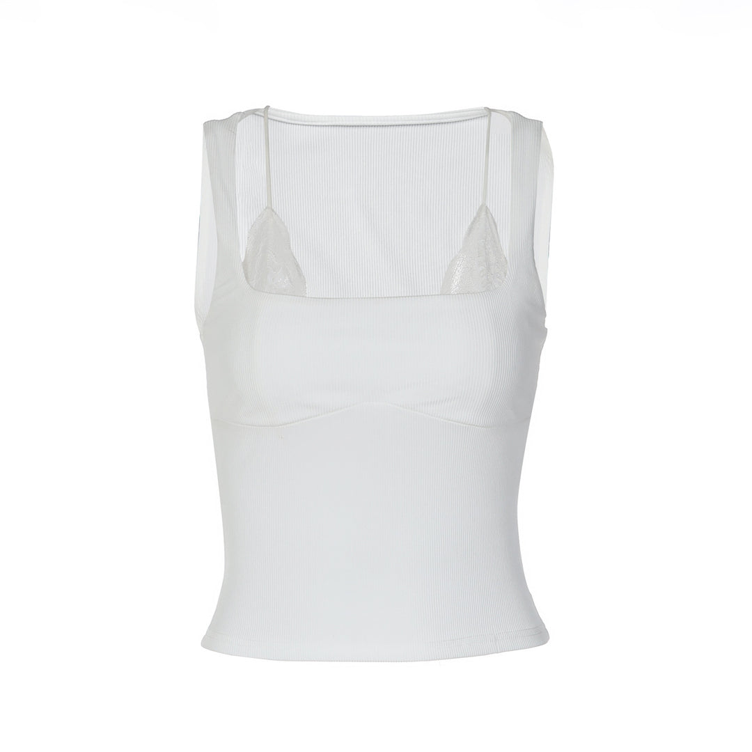 Damen stylisches Trägershirt Drune