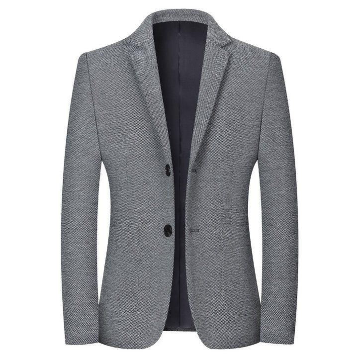 Herren Klassischer Blazer aus hochwertigem Materialmix Drune