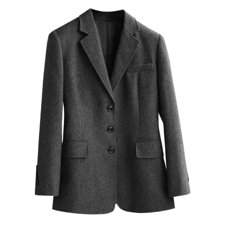 Damen Eleganter und stilvoller Wollblazer Drune