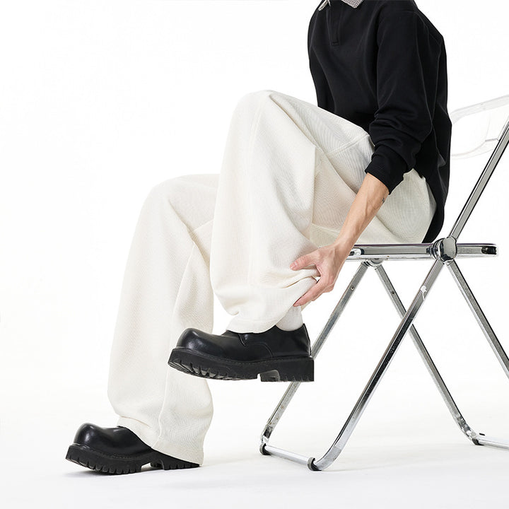 Damen Weit geschnittene Stoffhose Drune
