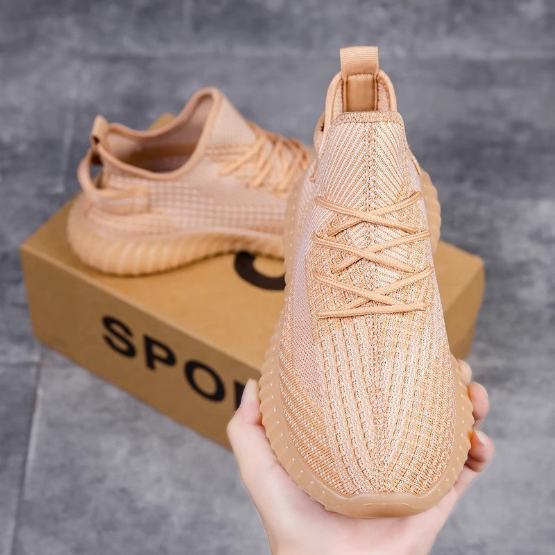 Unisex Strick-Sneakers mit sockenähnlichem Schaft und profiliertem Gummiprofil Drune