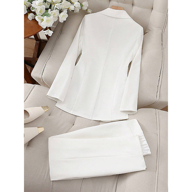 Damen Elegantes und Stilvolles Blazer-Set Drune
