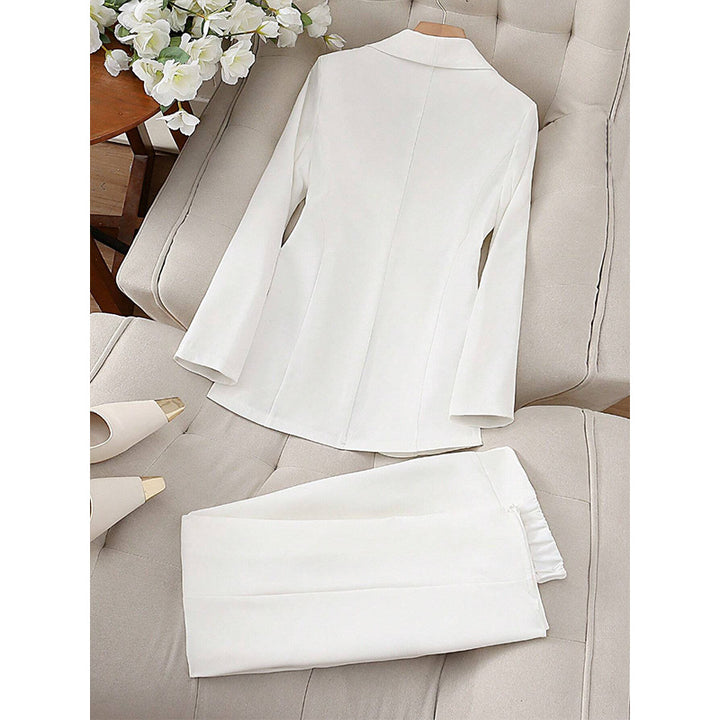 Damen Elegantes und Stilvolles Blazer-Set Drune