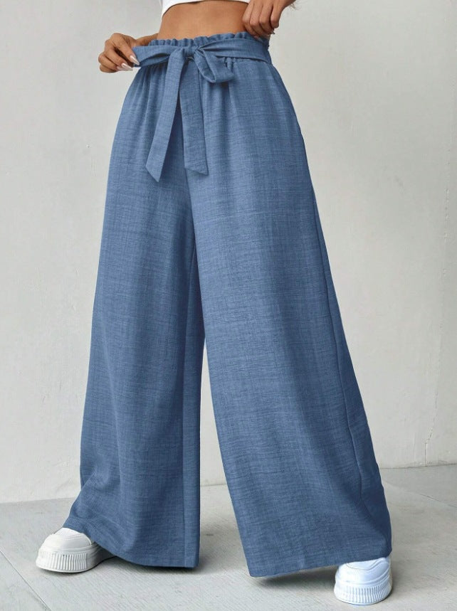 Damen Weite Hosen Drune