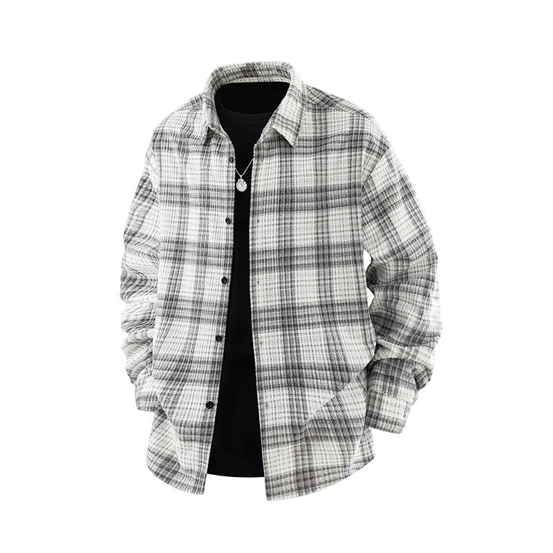 Herren Karierte Flanell Hemd