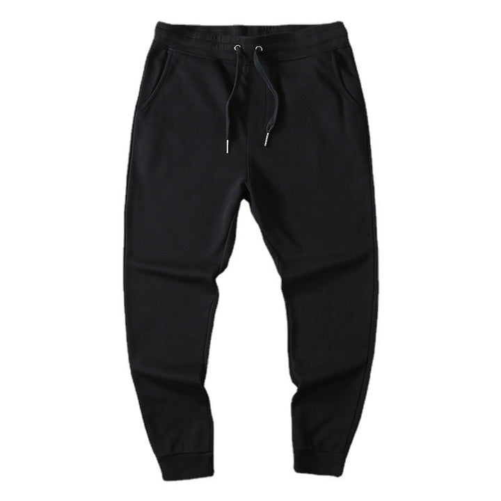 Herren Slim-Fit Fleece-Jogginghose mit elastischem Bund, Kordelzug und gekämmter Innenseite Drune