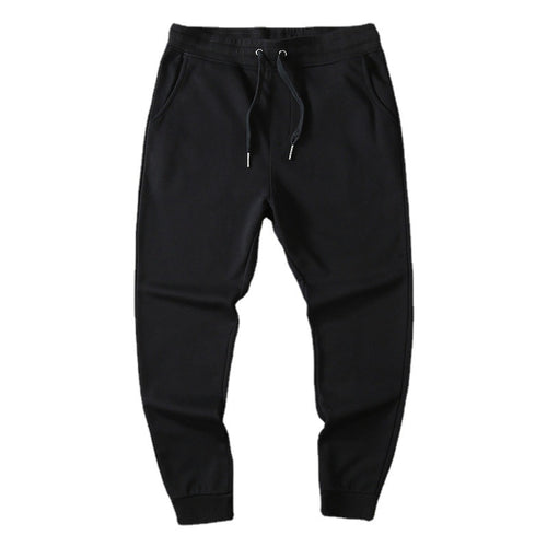 Herren Slim-Fit Fleece-Jogginghose mit elastischem Bund, Kordelzug und gekämmter Innenseite Drune
