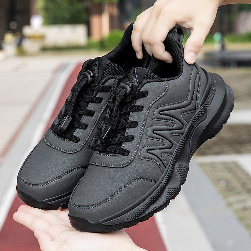 Herren nan urbaner Komfort-Sneaker mit Kordelstopper, gepolsterter Ferse und stoßabsorbierender Leichtschaumsohle Drune