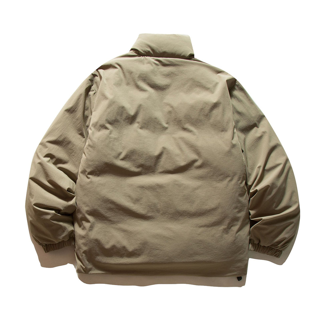 Herren Kurzblouson mit leichter Thermowattierung, hohem Stehkragen und elastischen Bündchen Drune