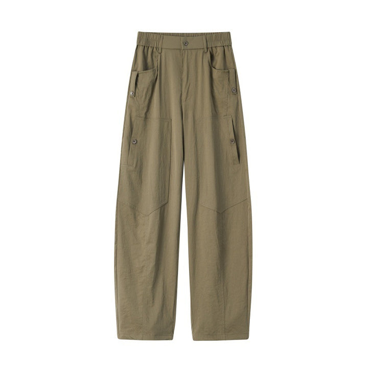 Damen Bequeme Cargo-Hose Drune