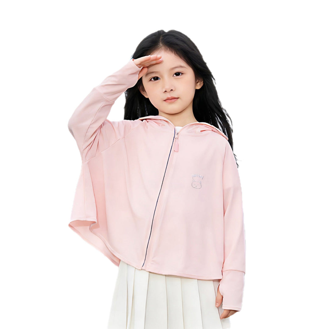 Kinder Sonnenjacke mit Kapuze und UV-Schutz Drune