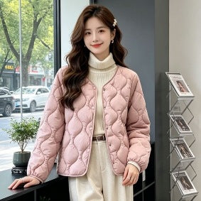 Damen Modische und kuschelige Steppjacke Drune