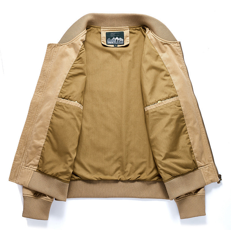 Herren Klassische Bomberjacke Drune