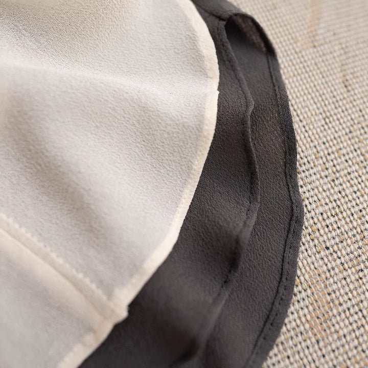 Damen Edle Bluse mit Schleifen-Detail Drune